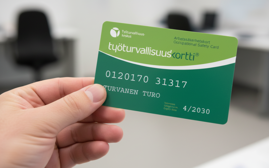 tocca työturvakortti